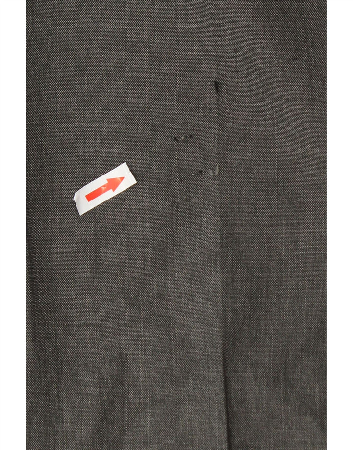 Marks & Spencer Herren-Anzughose in normaler Passform, W38 L29, grau, Polyester