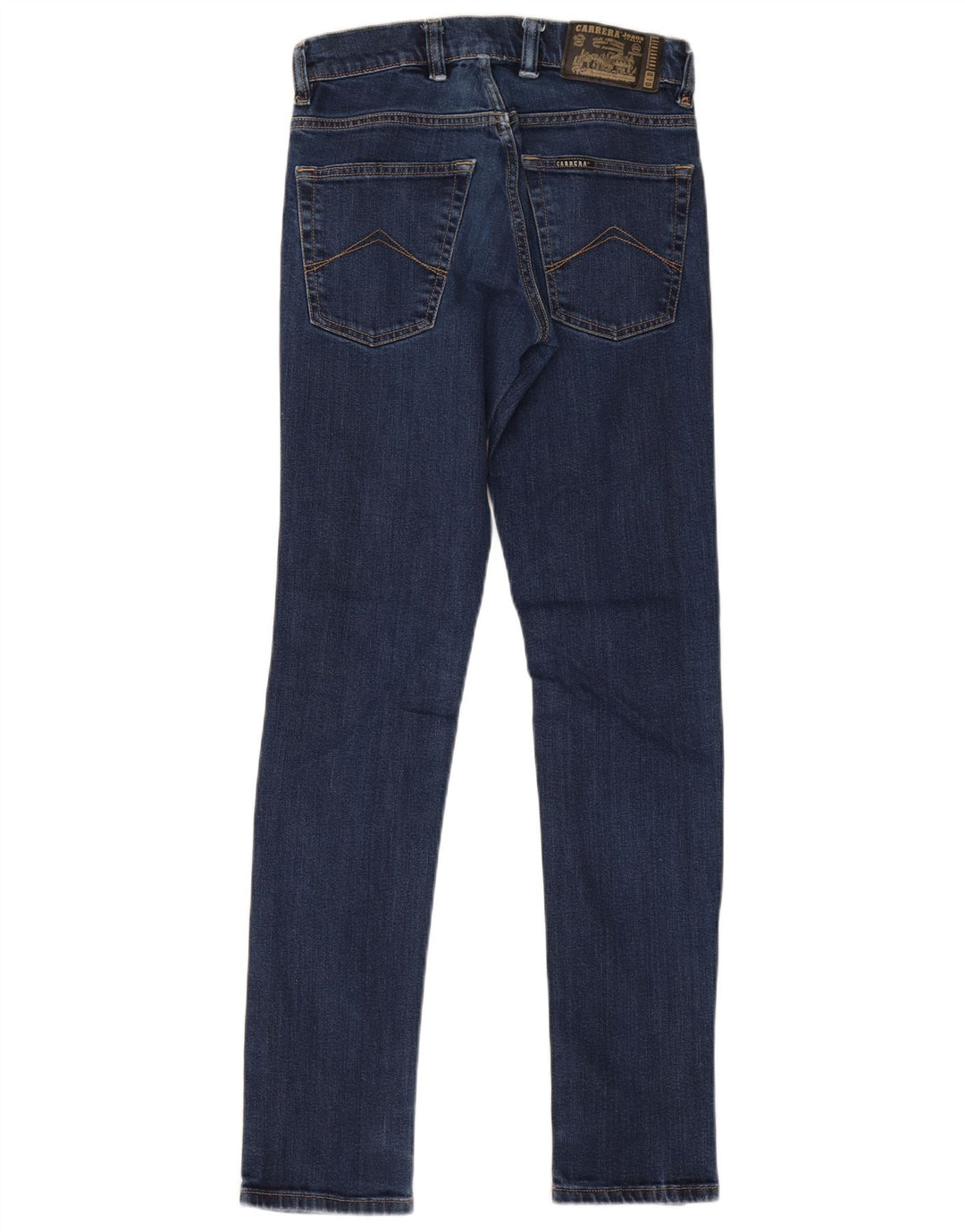 Carrera Damen 717 Slim Jeans W29 L33 Marineblau Baumwolle
