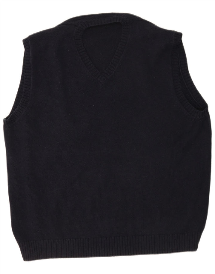Marks & Spencer Herren Weste Tank Top XL Marineblau Baumwolle