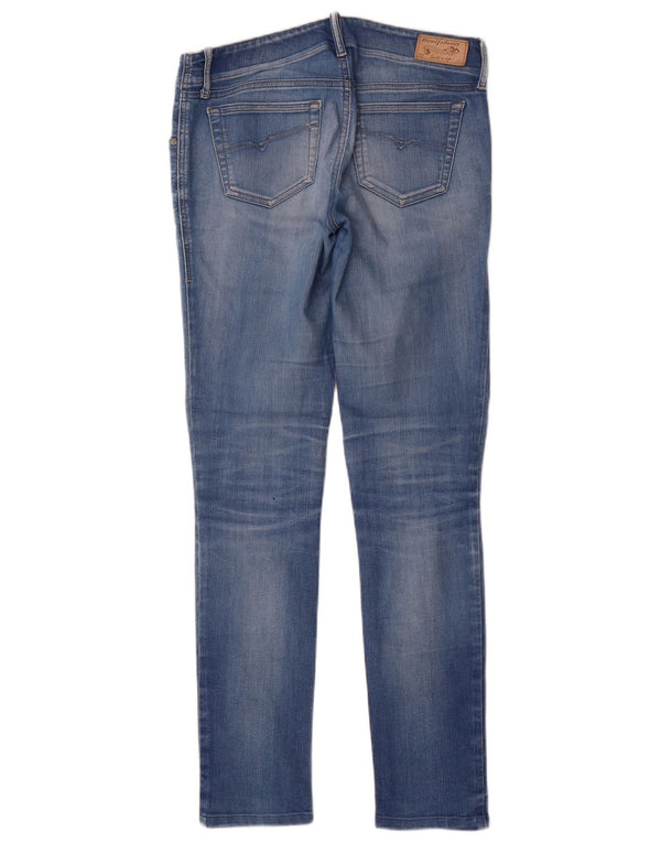 Diesel Damen Guppe Skinny Jeans W27 L30 Blaue Baumwolle