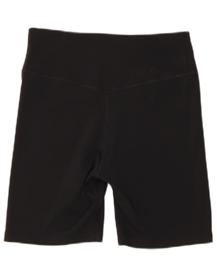 Nike Damen Dri Fit Sport Shorts UK 12 Medium Schwarz Polyester