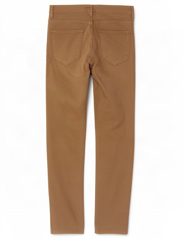 Zara Herren Slim Fit Freizeithose EU 42 Large W32 L33 Beige Baumwolle