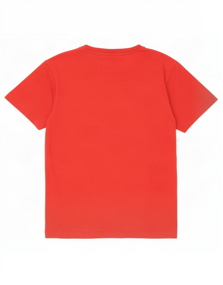 Jack & Jones Herren Grafik-T-Shirt-Oberteil Mittelrot