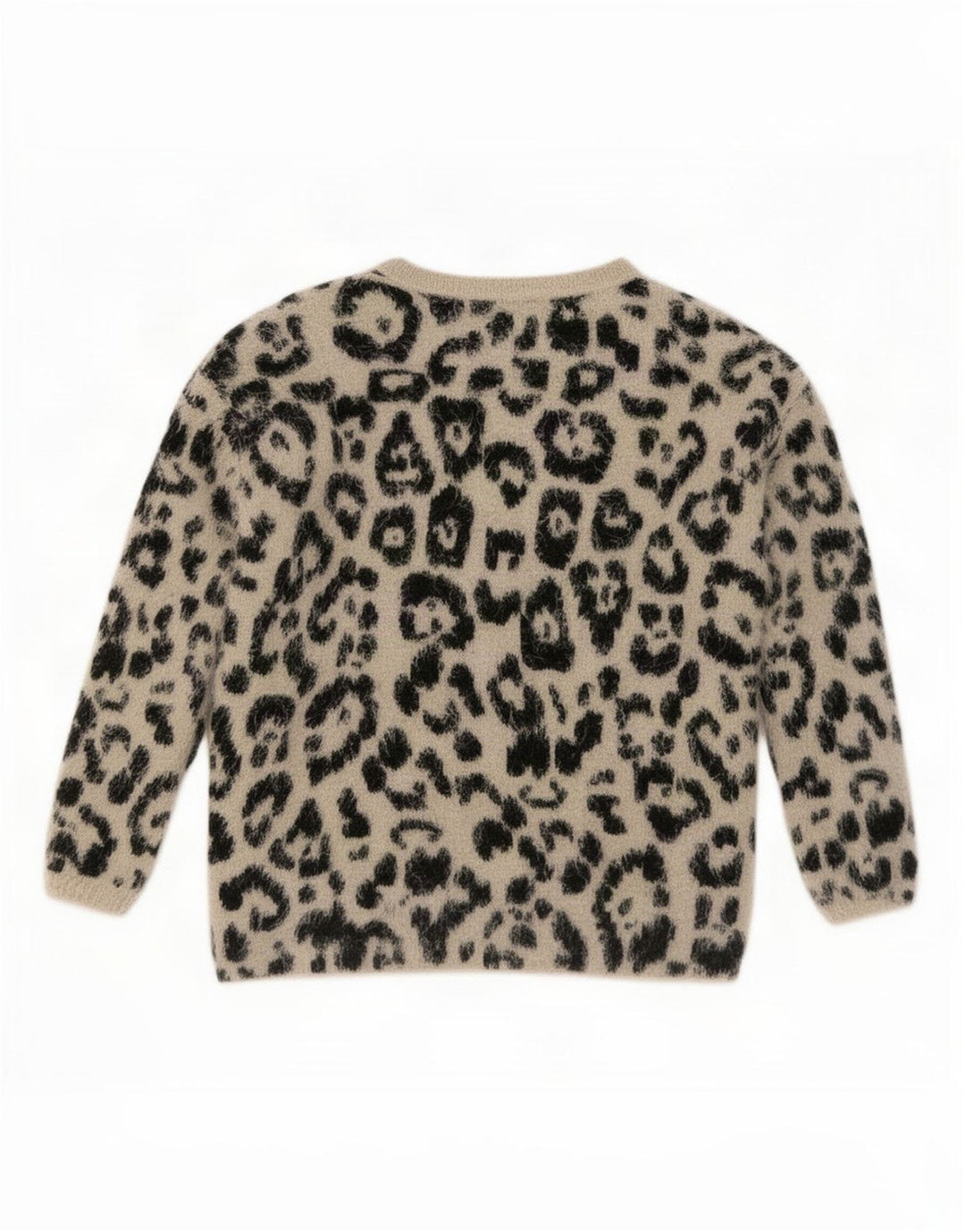 Marks & Spencer Damen Pullover mit Rundhalsausschnitt, Gr. 8, Beige