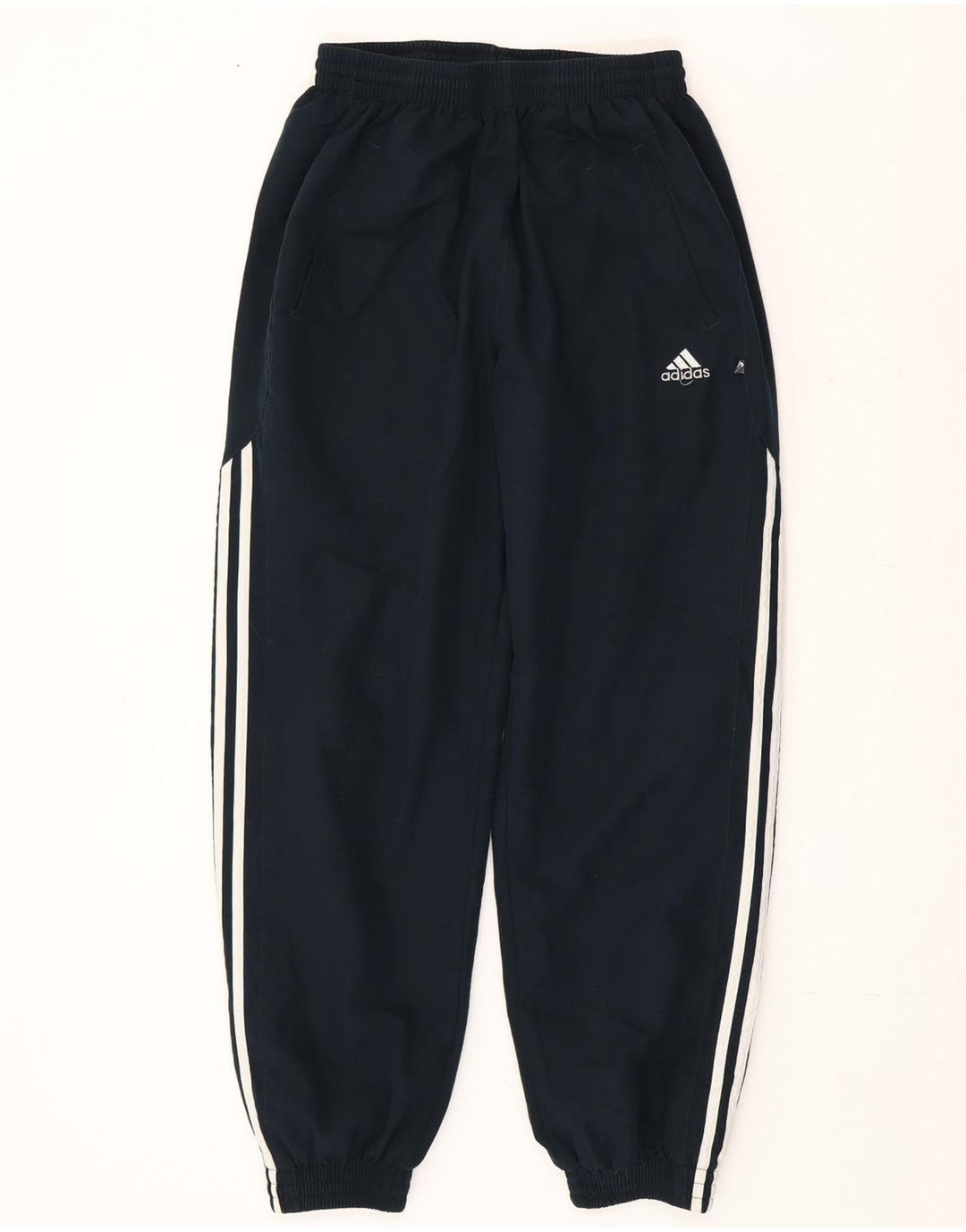 Adidas Damen Trainingshose Jogger UK 12 Medium Marineblau Polyester