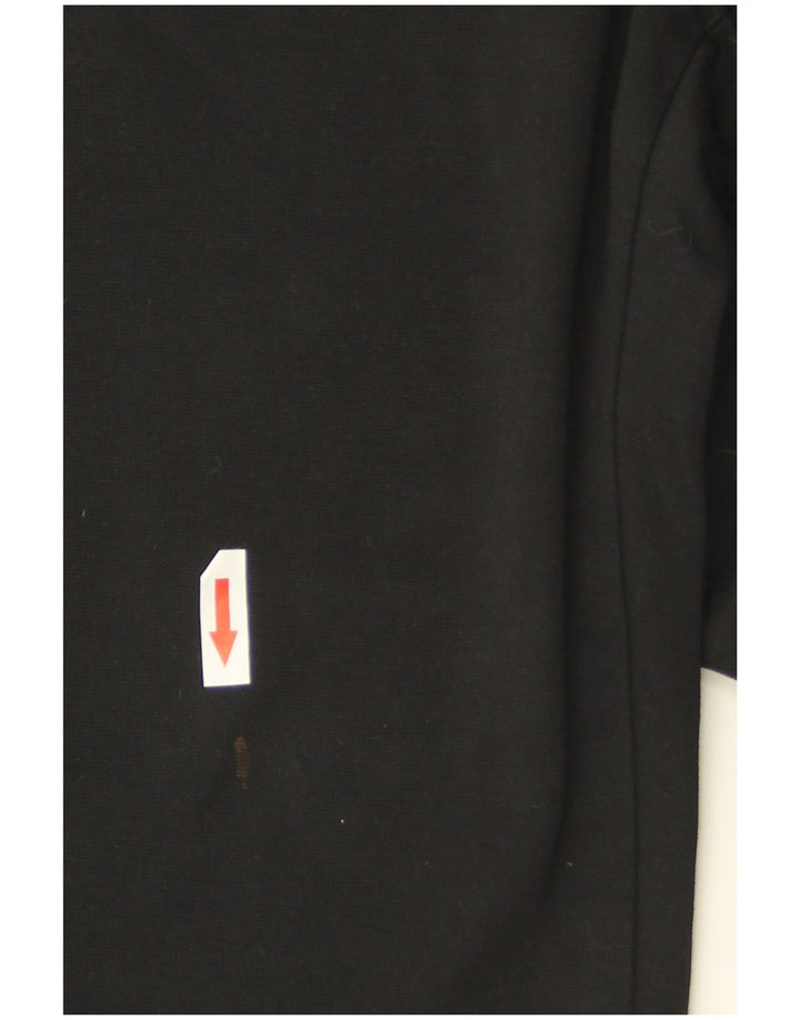 Marks & Spencer Damen Crop Leggings UK 16 Large Schwarze Viskose