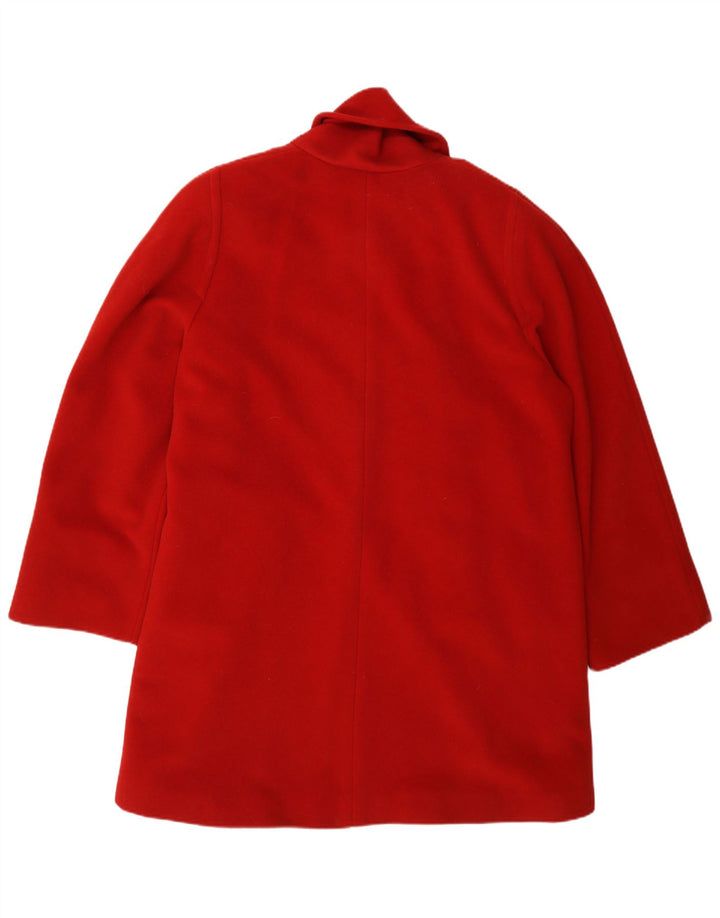 Vintage Damen Mantel IT 47 XL Rote Wolle