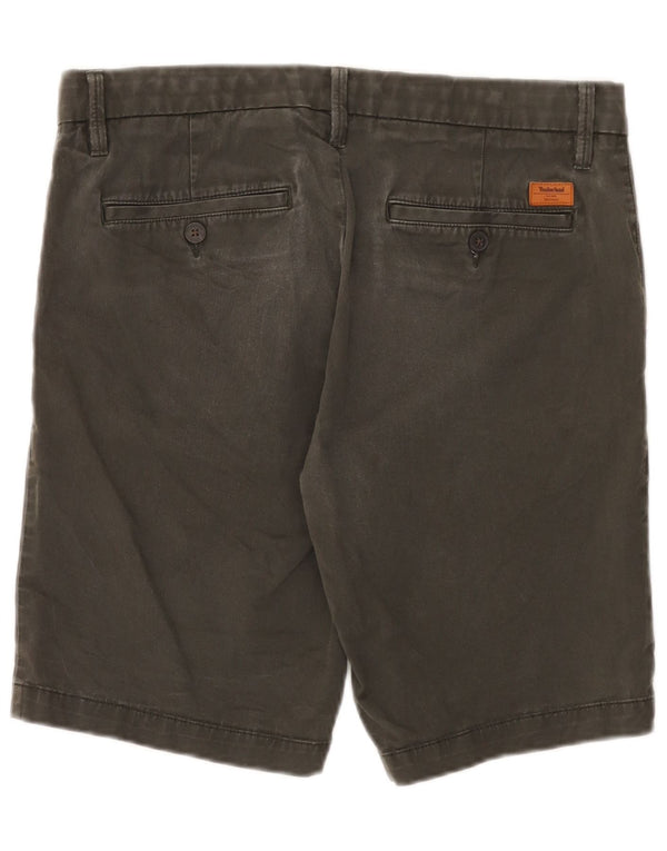 Timberland Herren Chinoshorts W32 mittelgraue Baumwolle