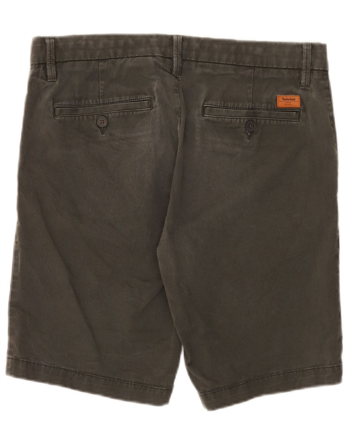 Timberland Herren Chinoshorts W32 mittelgraue Baumwolle