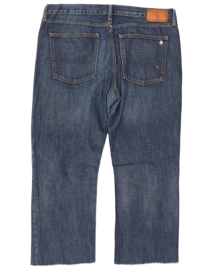 Tommy Hilfiger Herren-Cropped-Jeans, W38, L25, blaue Baumwolle
