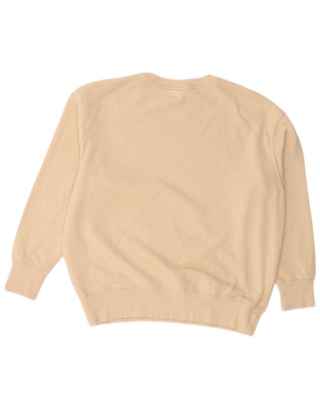 Nike Herren Grafik Sweatshirt Pullover XS Beige Baumwolle