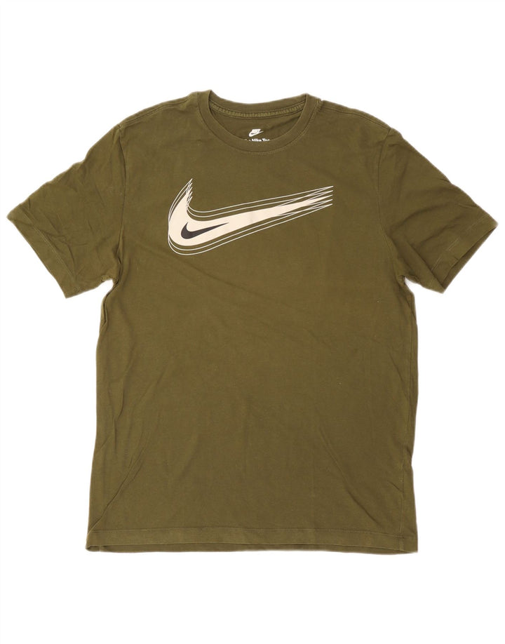 Nike Herren-T-Shirt mit Grafik, mittlere Khaki-Baumwolle