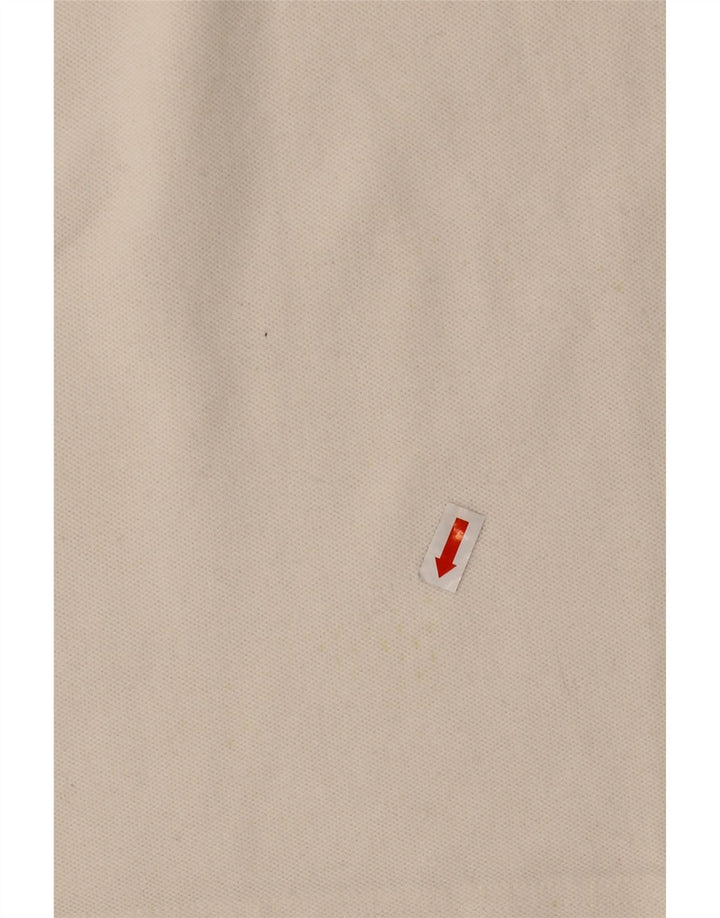 LACOSTE Damen-Poloshirt, Größe 38, mittelweiße Baumwolle