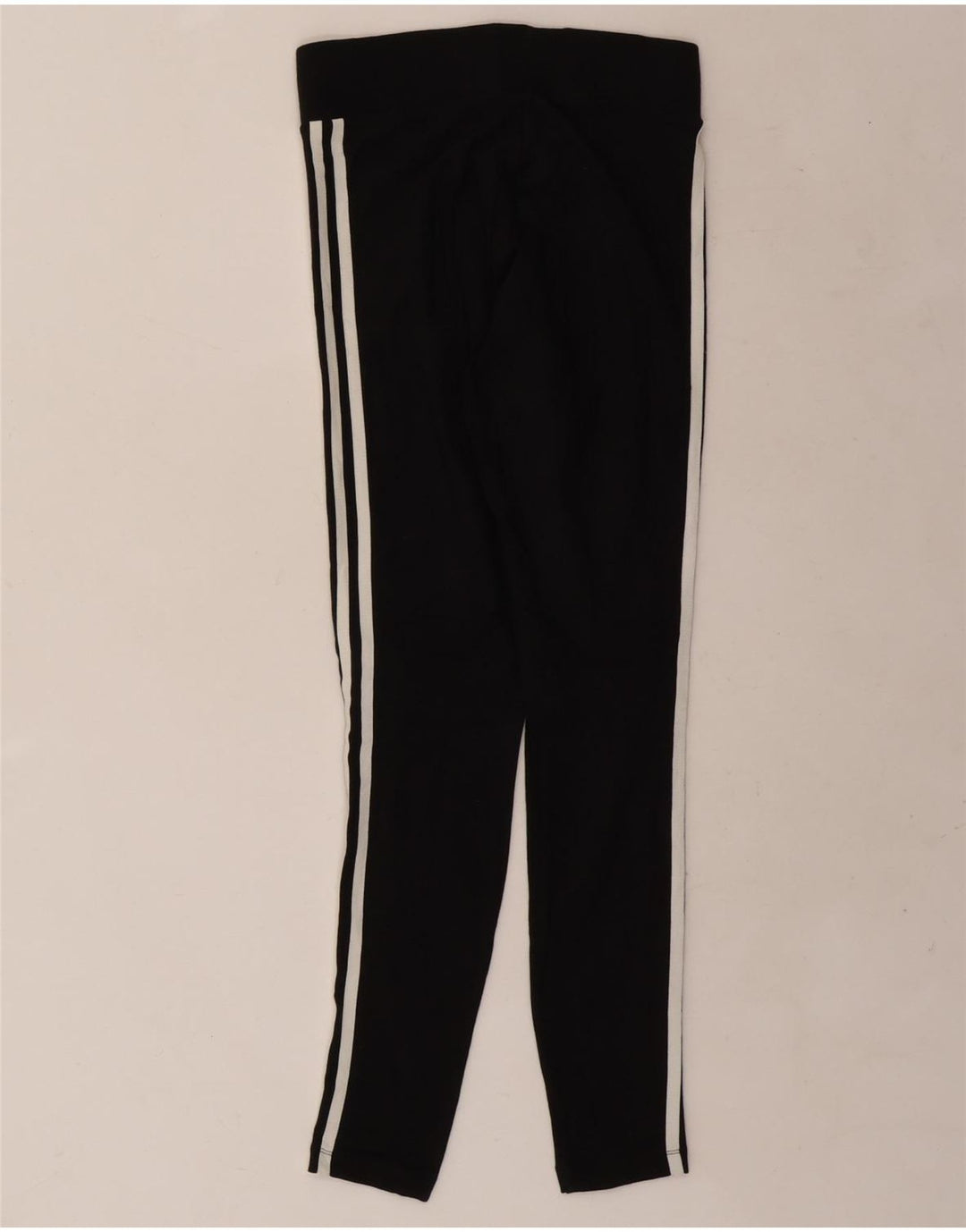 ADIDAS Damen Leggings UK 8 Small Schwarz