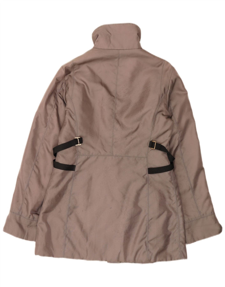Trussardi Damen Windjacke IT 42 Mittelgrau