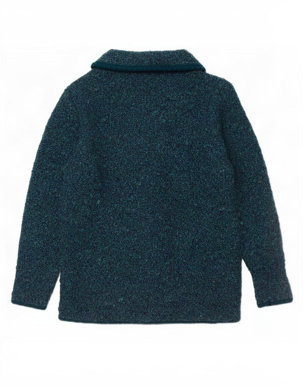 Casamia Damen-Cardigan, Gr. 10, klein, blau meliert, Acryl