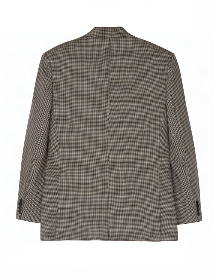 Marks & Spencer Herren-Blazer mit 2 Knöpfen, Gr. 44, XL, Schwarz mit Hahnentrittmuster