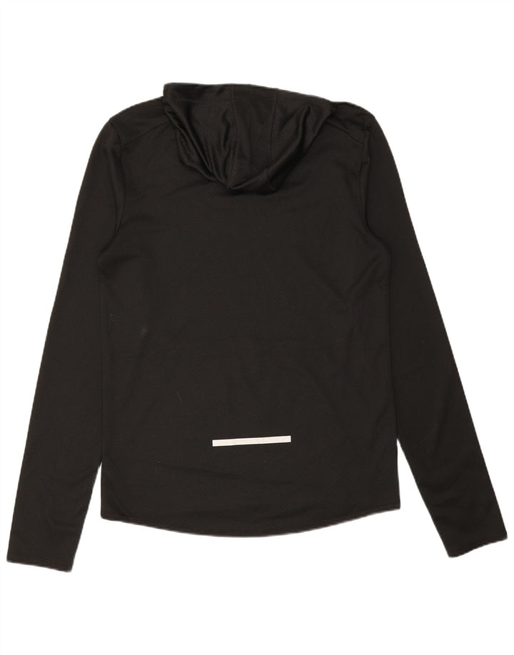 Russell Athletic Herren-Oberteil, langärmlig, UK 34/36, Größe S, Schwarz, Polyester