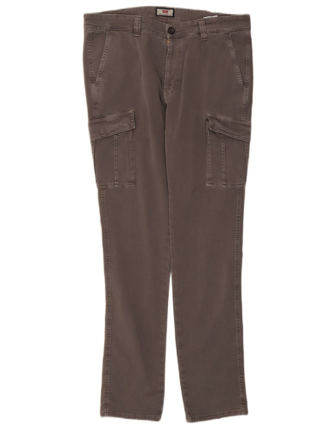 Carrera Herren Slim Cargohose IT 50 Large W34 L32 Graue Baumwolle