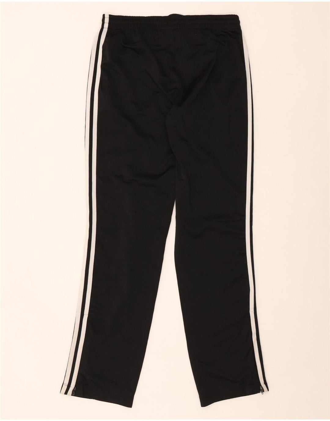 ADIDAS Damen Trainingshose UK 8 Small Schwarz Polyester