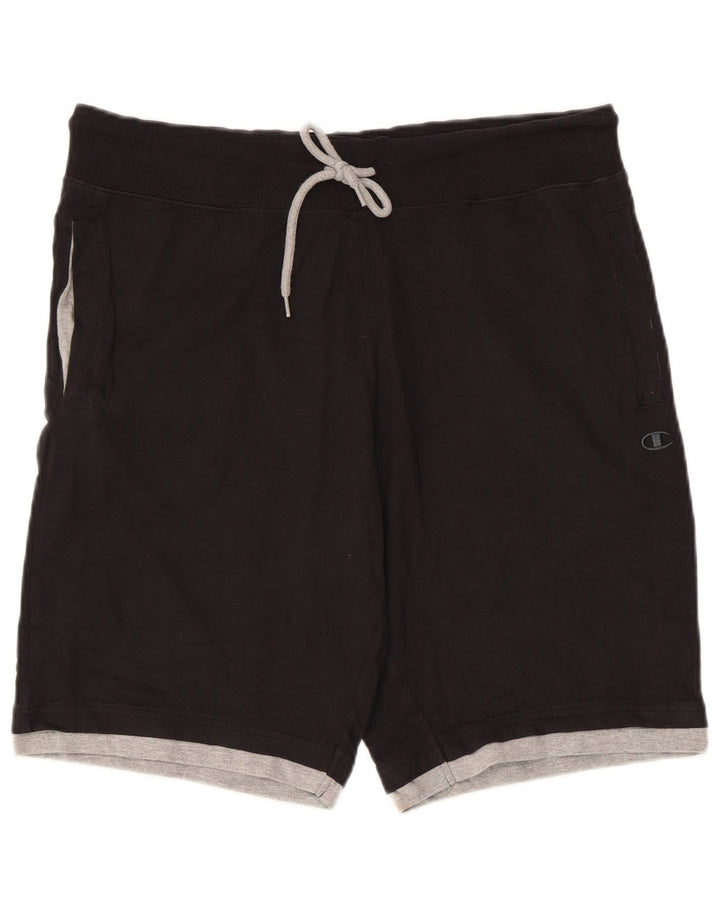 Champion Herren-Sportshorts XL aus schwarzer Baumwolle