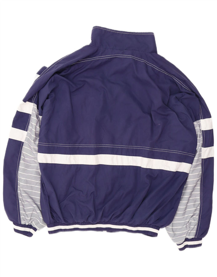 KILLTEC Herren-Bomberjacke mit lockerer Passform, UK 38, mittleres Marineblau, Farbblock
