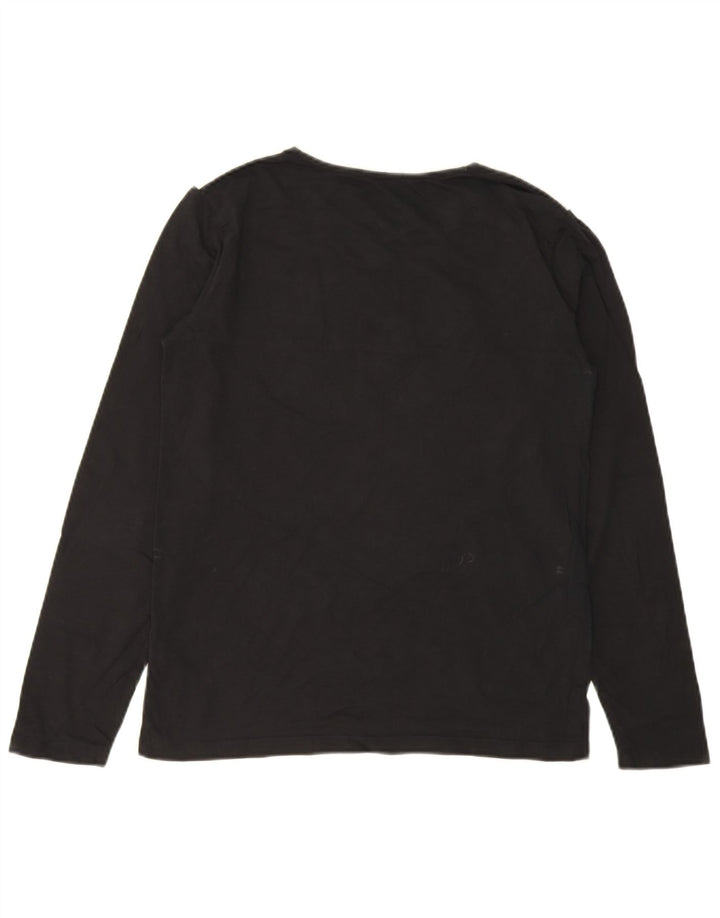 Calvin Klein Jeans Jungen Graphic Top Langarm 15-16 Jahre Schwarz