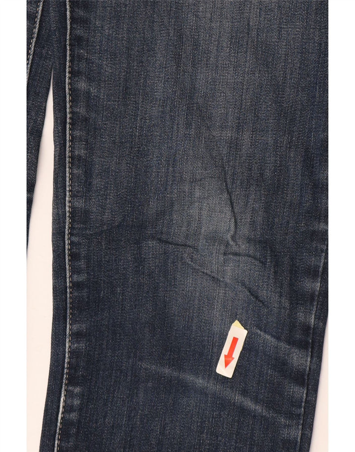 LEVI'S Damen Demi Curve Skinny Jeans W27 L32 Marineblaue Baumwolle
