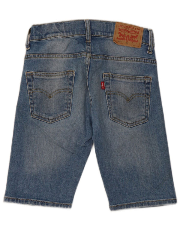 Levi's 511 Slim Denim-Shorts für Jungen, 9–10 Jahre, W24, blaue Baumwolle