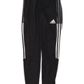 Adidas Damen Aeroready Trainingshose UK 8 Small Schwarz Polyester