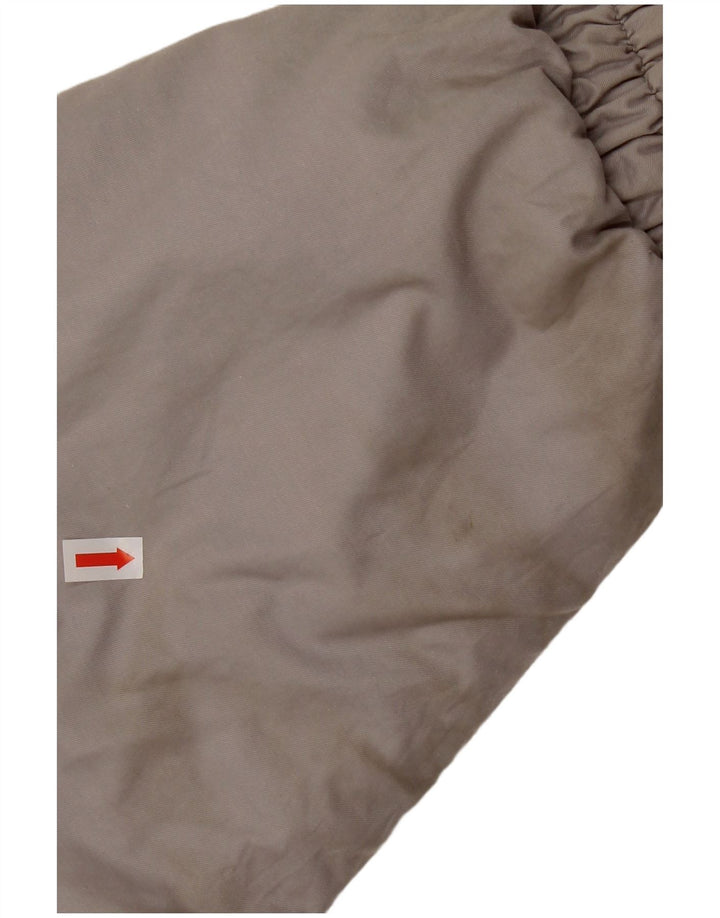 Skila wattierte Herrenjacke mit Kapuze, EU 50, große graue Baumwolle