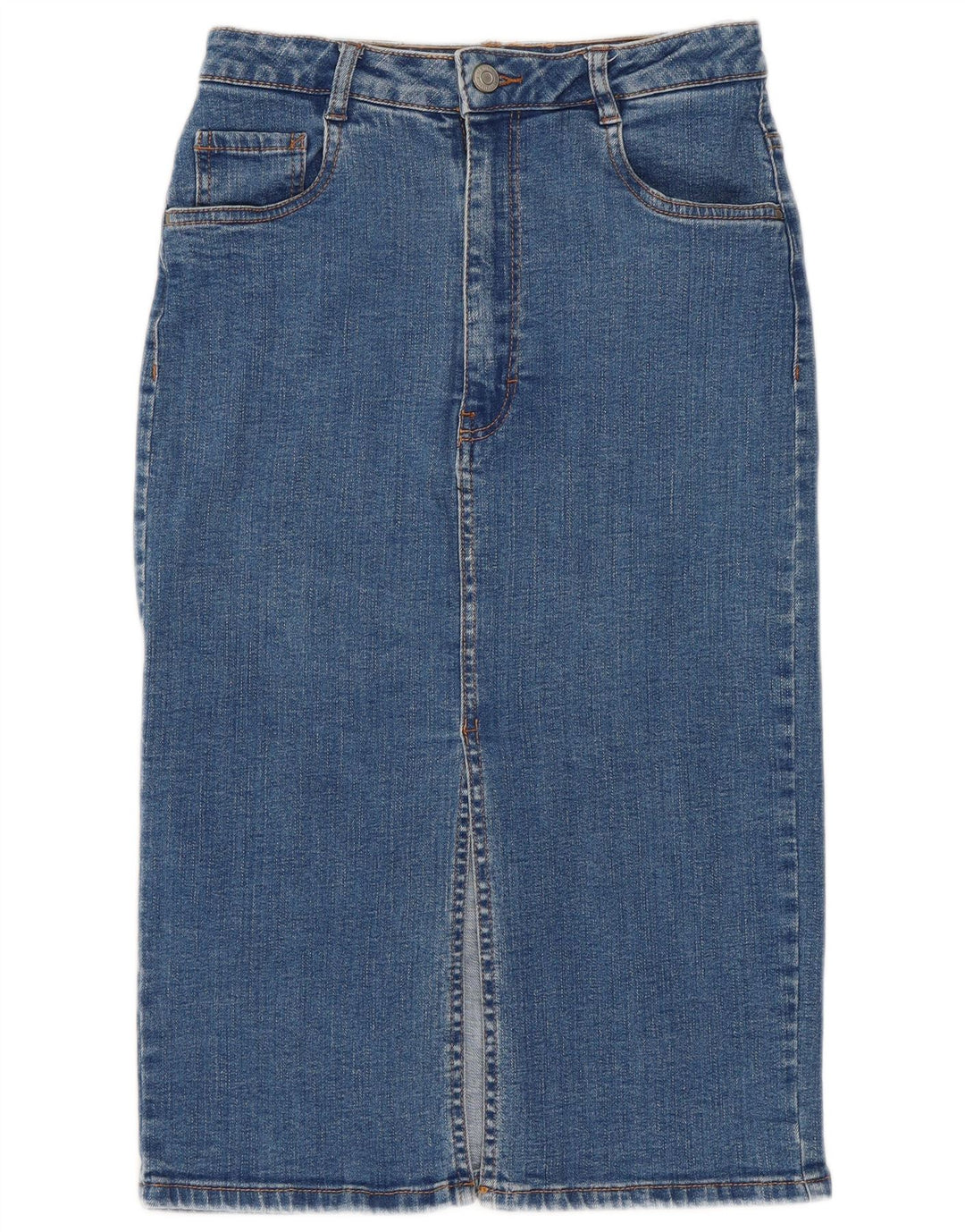 ZARA Damen Jeansrock Small W26 Blau