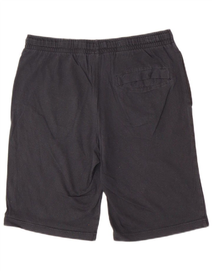 Nike Herren-Sportshorts, mittelgroß, schwarze Baumwolle