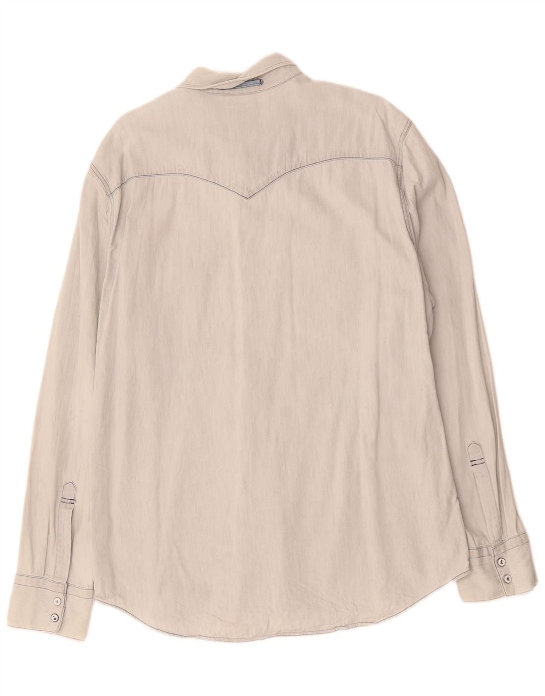 LEVI'S Herren Slim Fit Hemd XL Blau Baumwolle