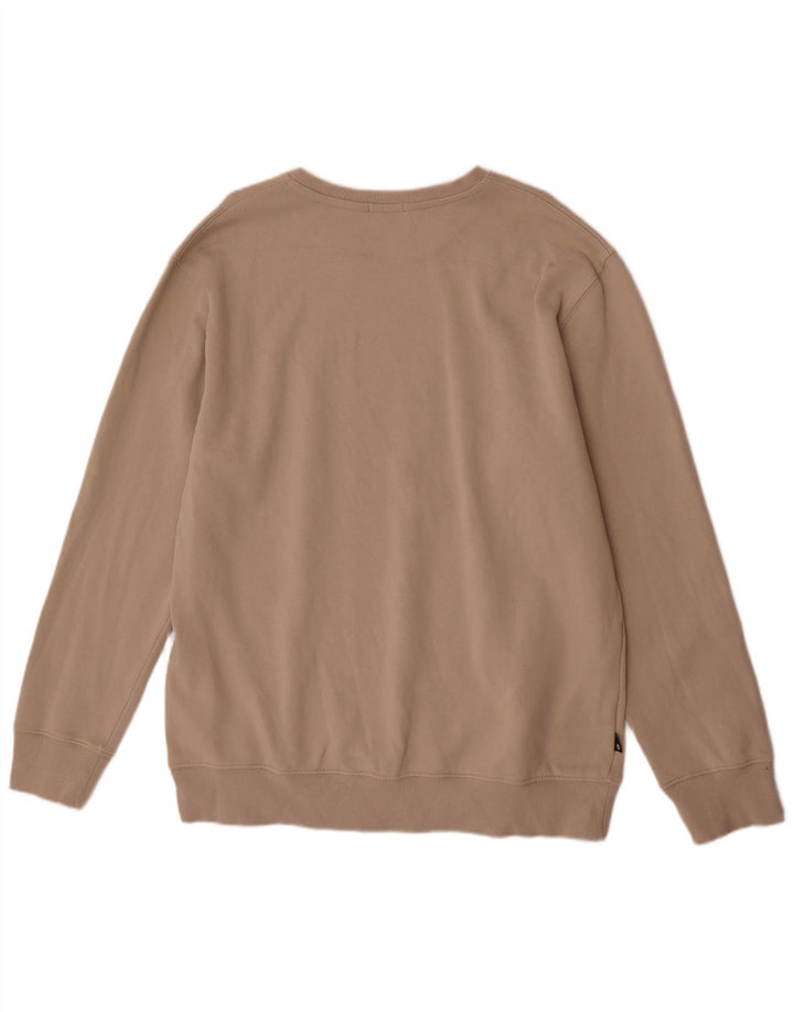 Timberland Herren Graphic Regular Fit Sweatshirt Pullover XL Beige Baumwolle