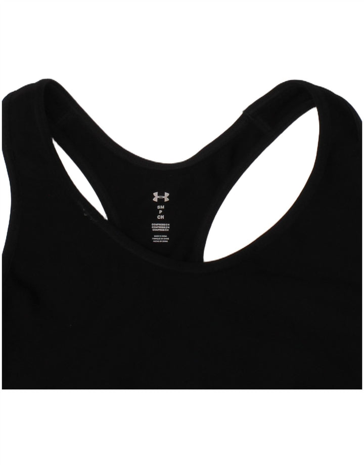 Under Armour Damen Graphic Sport-BH-Oberteil, Größe S, Schwarz, Polyester, Sport