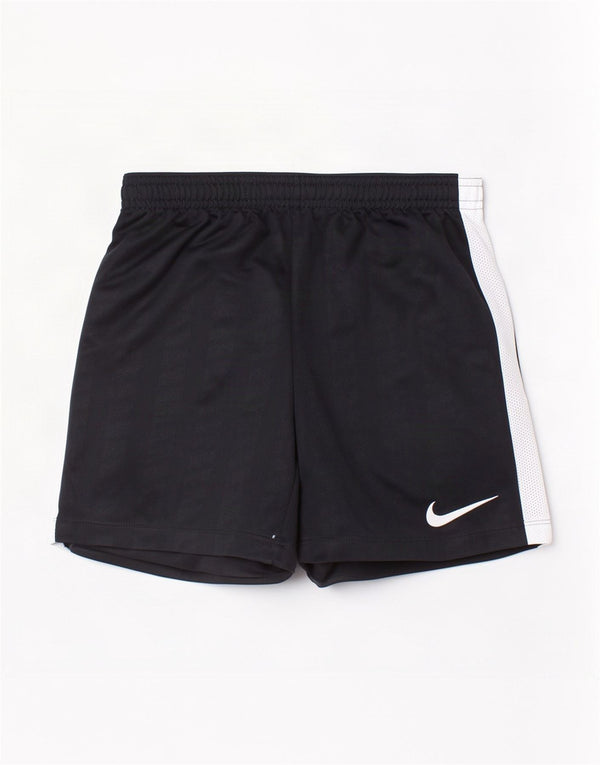 Nike Dri Fit Sportshorts für Jungen, 8–9 Jahre, Größe S, Schwarz, Colourblock-Polyester
