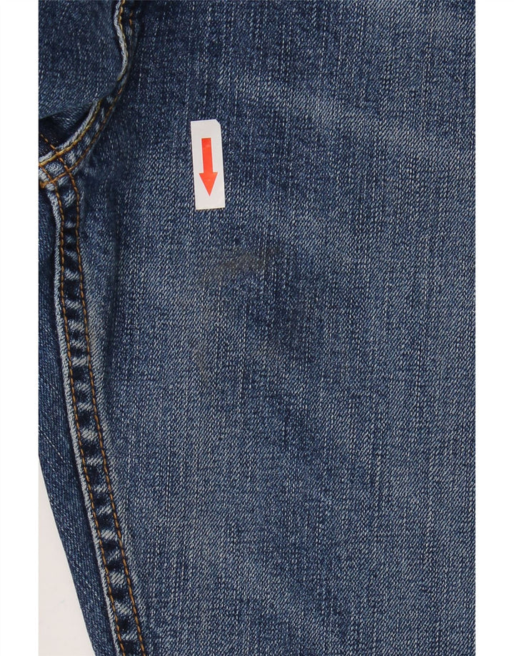 Levi's Herren 518 Straight Jeans W38 L29 Blaue Baumwolle