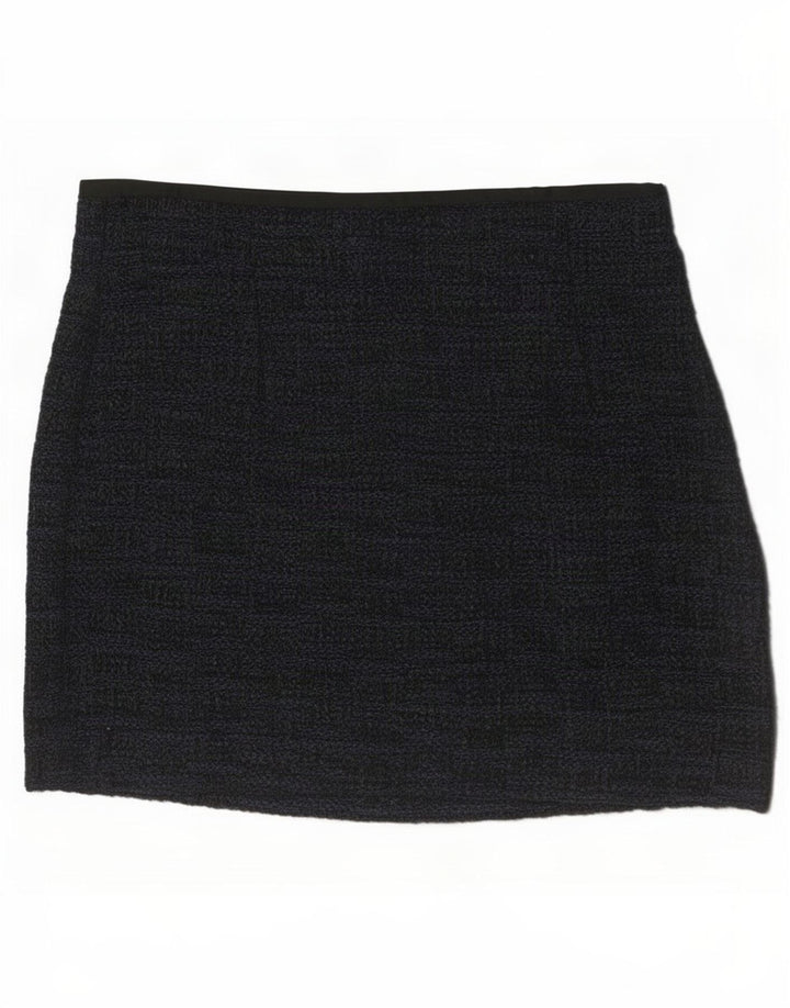 Zara Damen Minirock Small W26 Schwarz