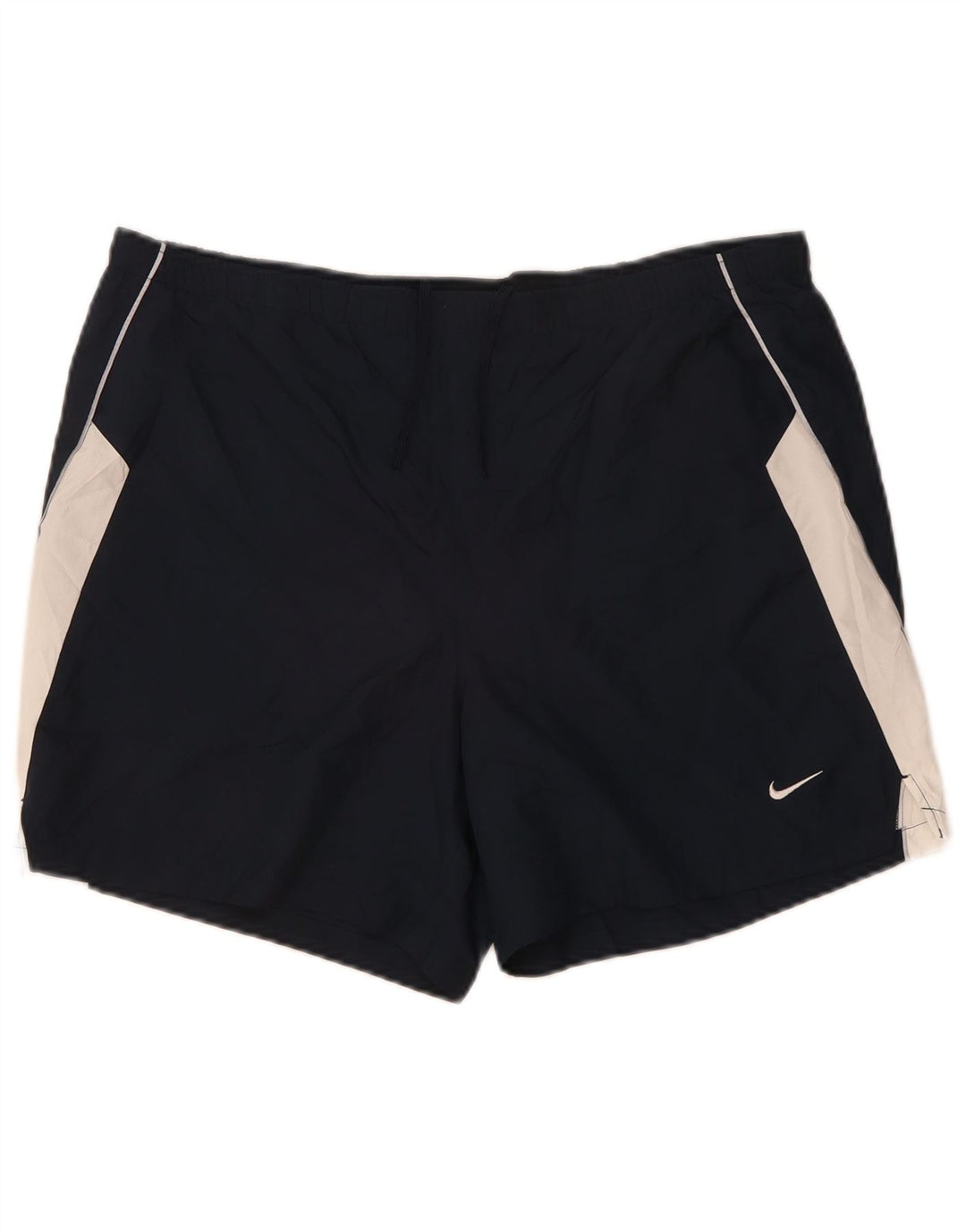 Nike Herren-Dri-Fit-Sportshorts, Mittelgroßes Marineblau-Farbblock-Polyester