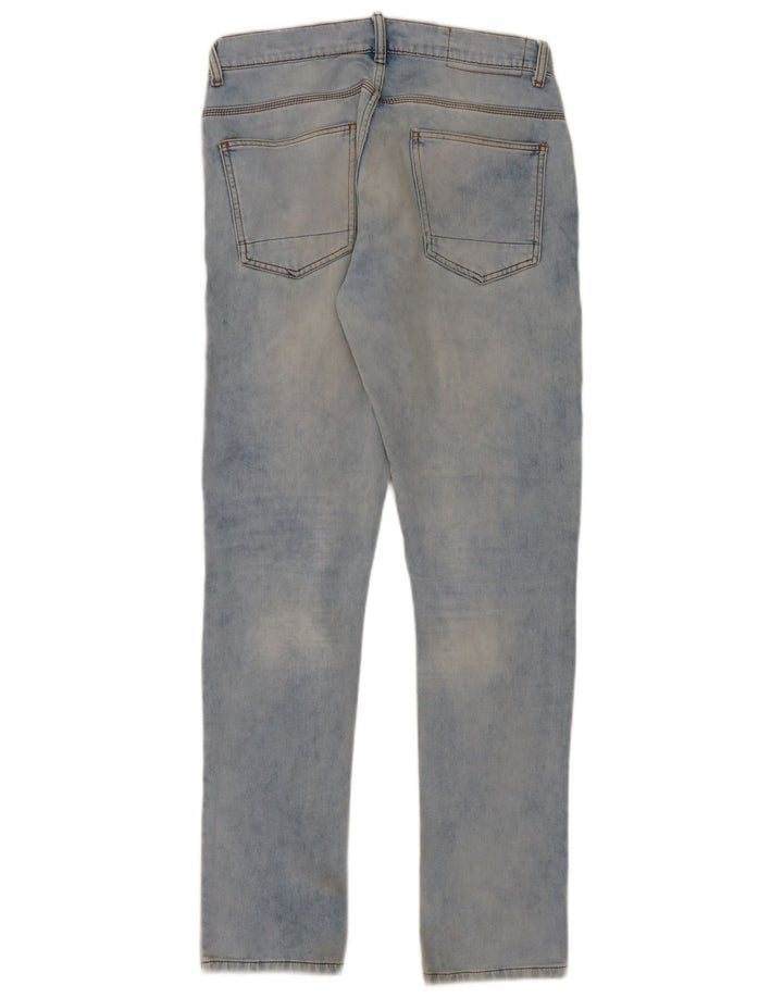 Zara Herren Slim Jeans EU 40 Medium W34 L34 Blaue Baumwolle