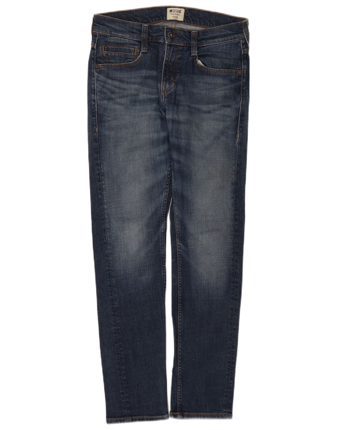 Mustang Damen Slim Jeans W29 L32 Blaue Baumwolle