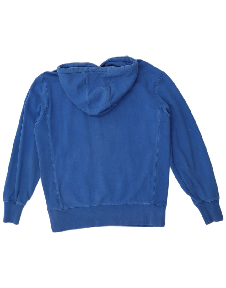 Superdry Herren-Kapuzenpullover aus mittelblauer Baumwolle