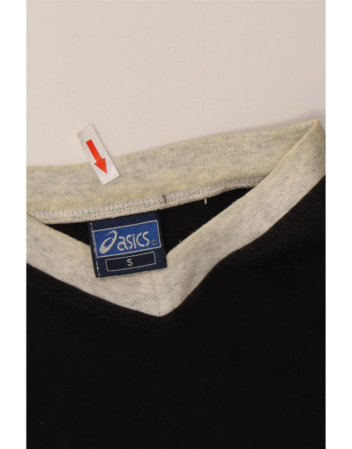 ASICS Herren T-Shirt Top Small Schwarz Baumwolle