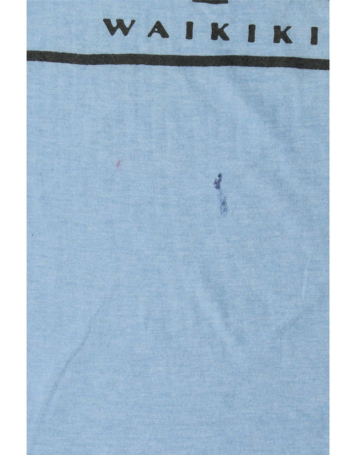 Billabong Herren-T-Shirt mit Grafik, Größe S, Blau, Baumwolle