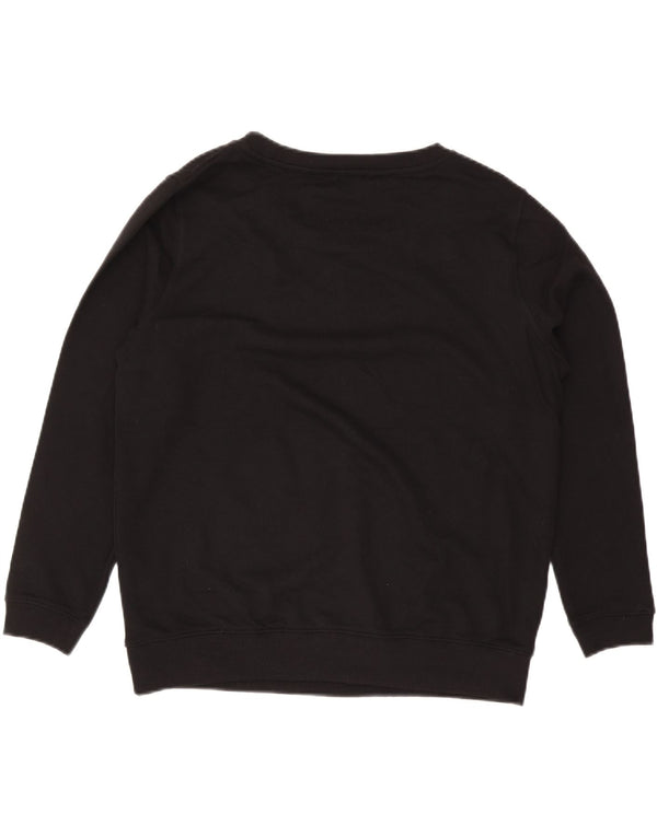 Diesel Herren Graphic Sweatshirt Pullover XL Schwarz Baumwolle