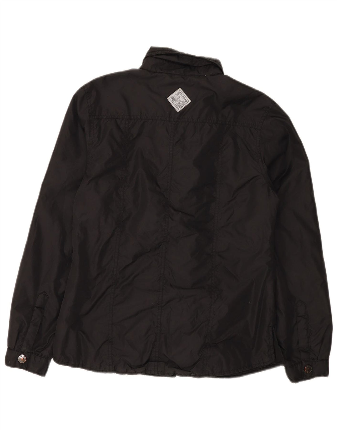 Tucano Urbano Damen Windjacke UK 14 Mittelschwarzes Nylon