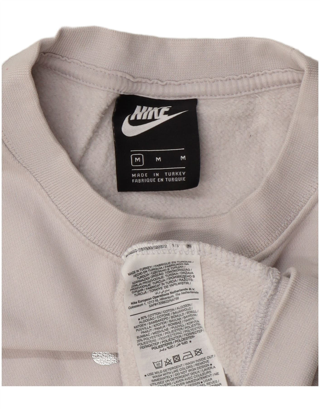 Nike Damen-Sweatshirtpullover UK 14, mittelgroß, mehrfarbig, Farbblock