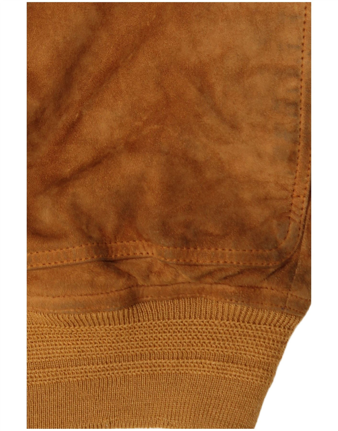 Vintage Herren Wildleder Bomberjacke UK 40 Large Braun