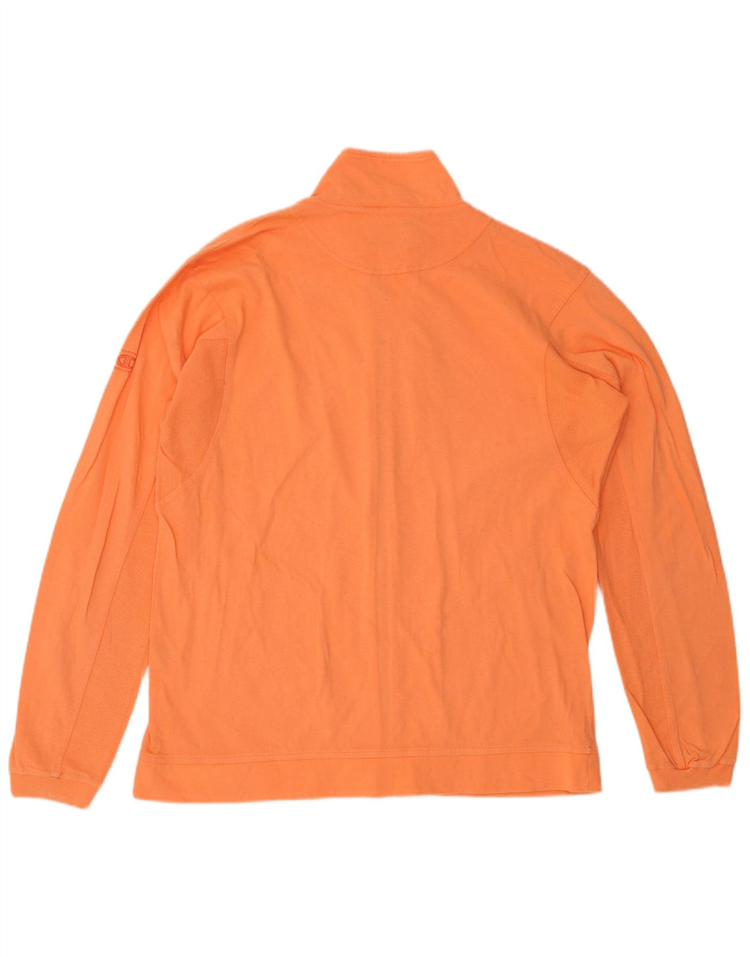 CHAMPION Damen-Trainingsanzug-Top-Jacke UK 18 XL Orange Baumwolle